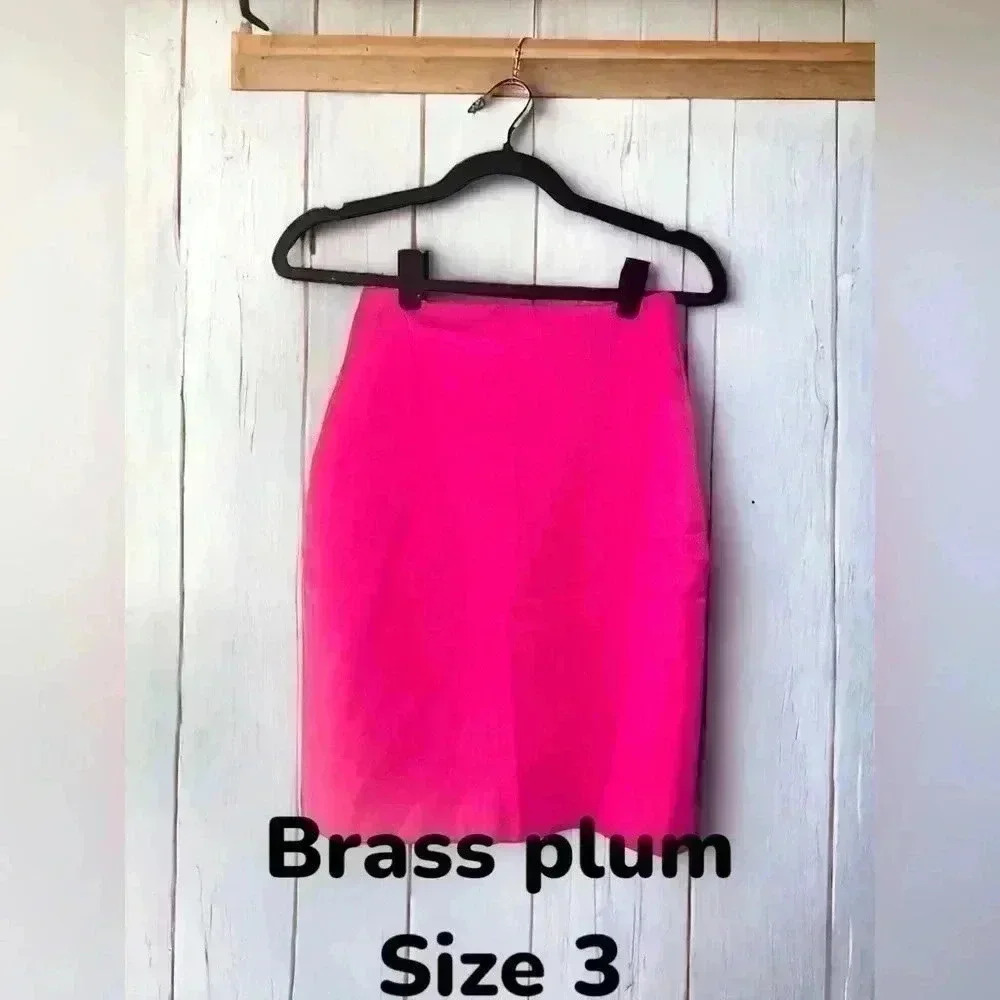 Brass plum from Nordstrom‎ pink skirt size 3 - Barbie